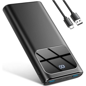 Rolosar Portable 10000mAh Powerbank with Fast Charging